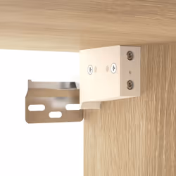 vidaXL 1/2x Wall-mounted Bedside Cabinet Floating Bedside Unit Multi Colours - Sonoma oak, 2 x Bedside cabinet - Additional view 8