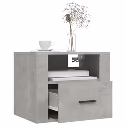 VidaXL 816888 nightstand/bedside table Concrete colour - Additional view 4