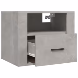 VidaXL 816888 nightstand/bedside table Concrete colour - Additional view 6