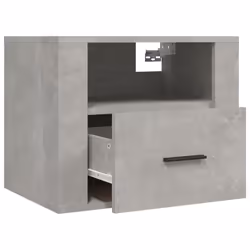 VidaXL 816889 nightstand/bedside table Concrete colour - Additional view 6