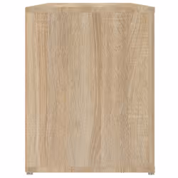 vidaXL Shoe Rack Hallway Shoe Storage Cupboard Shoe Cabinet Engineered Wood - Sonoma oak - Additional view 5