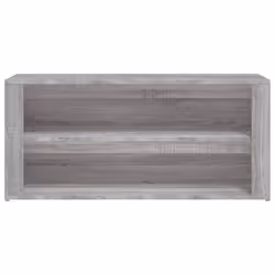 vidaXL Shoe Rack Hallway Shoe Storage Cupboard Shoe Cabinet Engineered Wood - Grey sonoma - Additional view 5