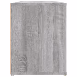 vidaXL Shoe Rack Hallway Shoe Storage Cupboard Shoe Cabinet Engineered Wood - Grey sonoma - Additional view 6