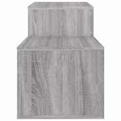 vidaXL Shoe Cabinet Engineered Wood Home Shoe Storage Organiser Multi Colours - Grey sonoma - Additional view 6
