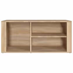 vidaXL Shoe Cabinet Engineered Wood Home Shoe Storage Organiser Multi Colours - Sonoma oak - Additional view 4