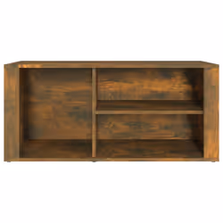 vidaXL Shoe Cabinet Engineered Wood Home Shoe Storage Organiser Multi Colours - Smoked oak - Additional view 4