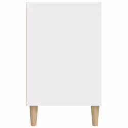 vidaXL Shoe Cabinet Engineered Wood Shoe Storage Rack Organiser Multi Colours - White - Additional view 5