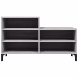 vidaXL Shoe Cabinet Engineered Wood Home Shoe Cupboard Organiser Multi Colours - Grey sonoma - Additional view 5