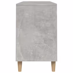 vidaXL Shoe Cabinet Engineered Wood Shoe Storage Shelf Organiser Multi Colours - Concrete grey - Additional view 5
