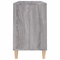 vidaXL Shoe Cabinet Engineered Wood Shoe Storage Shelf Organiser Multi Colours - Grey sonoma - Additional view 7