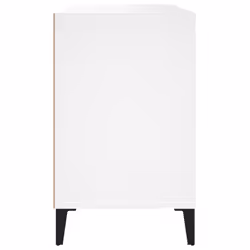 vidaXL Shoe Cabinet Engineered Wood Shoe Storage Shelf Organiser Multi Colours - White - Additional view 5