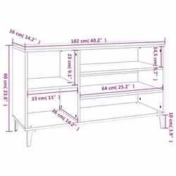 VidaXL 819750 shoe organizer White - Additional view 8