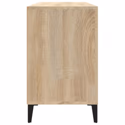 vidaXL Shoe Cabinet Engineered Wood Shoe Storage Shelf Organiser Multi Colours - Sonoma oak - Additional view 5