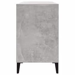 vidaXL Shoe Cabinet Engineered Wood Shoe Storage Shelf Organiser Multi Colours - Concrete grey - Additional view 5