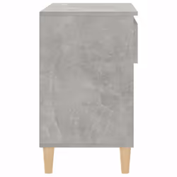 vidaXL Shoe Cabinet Engineered Wood Home Shoe Storage Organiser Multi Colours - Concrete grey - Additional view 7