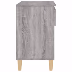 vidaXL Shoe Cabinet Engineered Wood Home Shoe Storage Organiser Multi Colours - Grey sonoma - Additional view 8