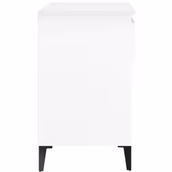 vidaXL Shoe Cabinet Engineered Wood Storage Rack Unit Stand Multi Colours - White - Additional view 7