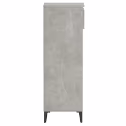 vidaXL Shoe Rack Engineered Wood Shoe Storage Cabinet Cupboard Multi Colours - concrete grey - Additional view 6