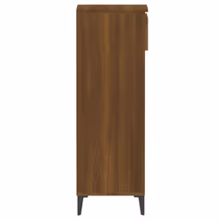 vidaXL Shoe Rack Engineered Wood Shoe Storage Cabinet Cupboard Multi Colours - brown oak - Additional view 6