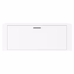 vidaXL Wall Shoe Cabinet Engineered Wood Shoe Storage Organiser Multi Colours - White - Additional view 4