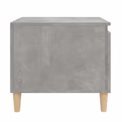 vidaXL Coffee Table Engineered Wood Side Sofa Accent Couch Table Multi Colours - Concrete grey - Additional view 6