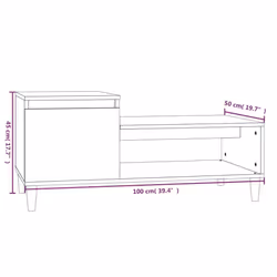 VidaXL 821131 coffee/side/end table - Additional view 9