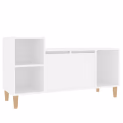 vidaXL TV Cabinet Engineered Wood Indoor HiFi Cabinet TV Unit Multi Colours - White
