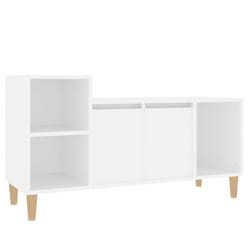 vidaXL TV Cabinet Engineered Wood Indoor HiFi Cabinet TV Unit Multi Colours - White