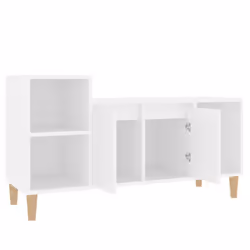 vidaXL TV Cabinet Engineered Wood Indoor HiFi Cabinet TV Unit Multi Colours - White