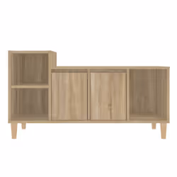vidaXL TV Cabinet Engineered Wood Indoor HiFi Cabinet TV Unit Multi Colours - Sonoma oak - Additional view 6