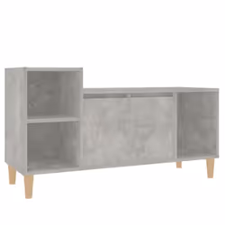 vidaXL TV Cabinet Engineered Wood Indoor HiFi Cabinet TV Unit Multi Colours - Concrete grey
