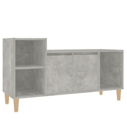 vidaXL TV Cabinet Engineered Wood Indoor HiFi Cabinet TV Unit Multi Colours - Concrete grey