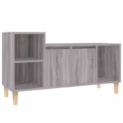 vidaXL TV Cabinet Engineered Wood Indoor HiFi Cabinet TV Unit Multi Colours - Grey sonoma