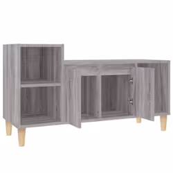 vidaXL TV Cabinet Engineered Wood Indoor HiFi Cabinet TV Unit Multi Colours - Grey sonoma - Additional view 5