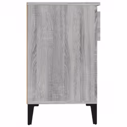 vidaXL Shoe Cabinet Engineered Wood Home Shoe Storage Organiser Multi Colours - Grey sonoma - Additional view 8