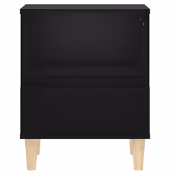 VidaXL 821796 nightstand/bedside table Black - Additional view 6