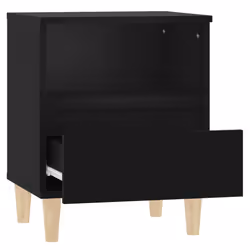 VidaXL 821796 nightstand/bedside table Black - Additional view 7