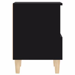 VidaXL 821796 nightstand/bedside table Black - Additional view 8