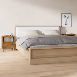 VidaXL 821805 nightstand/bedside table Oak