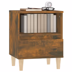 VidaXL 821805 nightstand/bedside table Oak - Additional view 4