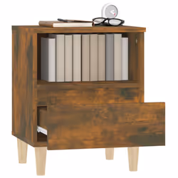 VidaXL 821805 nightstand/bedside table Oak - Additional view 5