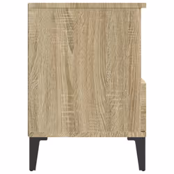 vidaXL 1/2x Bedside Cabinet Bedroom Furniture Nightstand Cabinet Multi Colours - sonoma oak, 1 pcs - Additional view 7
