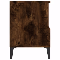 vidaXL 1/2x Bedside Cabinet Bedroom Furniture Nightstand Cabinet Multi Colours - smoked oak, 2 pcs - Additional view 8