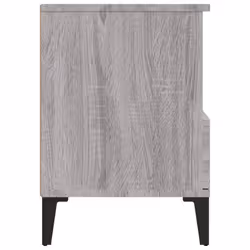 vidaXL 1/2x Bedside Cabinet Bedroom Furniture Nightstand Cabinet Multi Colours - grey sonoma, 2 pcs - Additional view 9