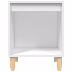 vidaXL 1/2x Bedside Cabinet Engineered Wood Telephone Stand Multi Colours - white, 2 pcs - Additional view 5