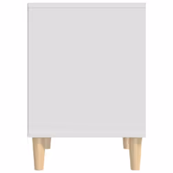 vidaXL 1/2x Bedside Cabinet Engineered Wood Telephone Stand Multi Colours - white, 2 pcs - Additional view 6