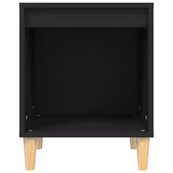 VidaXL 821860 nightstand/bedside table Black - Additional view 4