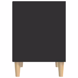 VidaXL 821860 nightstand/bedside table Black - Additional view 5