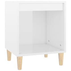 VidaXL 821862 nightstand/bedside table White