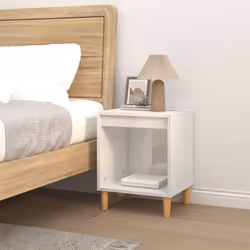 VidaXL 821862 nightstand/bedside table White
